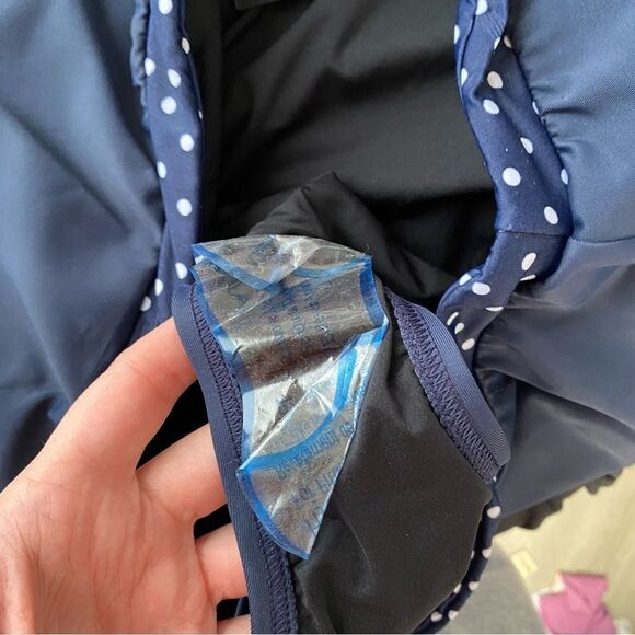 Tommy Hilfiger Women’s Blue Skirtini Bikini Bottom size M - Picture 4 of 7